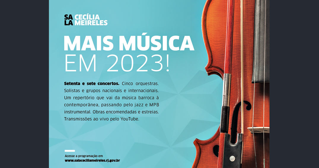 Sala Cecília Meireles’s 2023 concert season